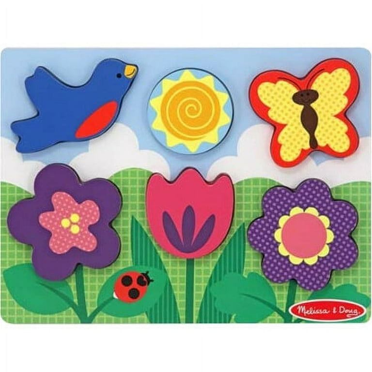 Chunky Scene - Flower Garden Chunky Scene - Flower Garden