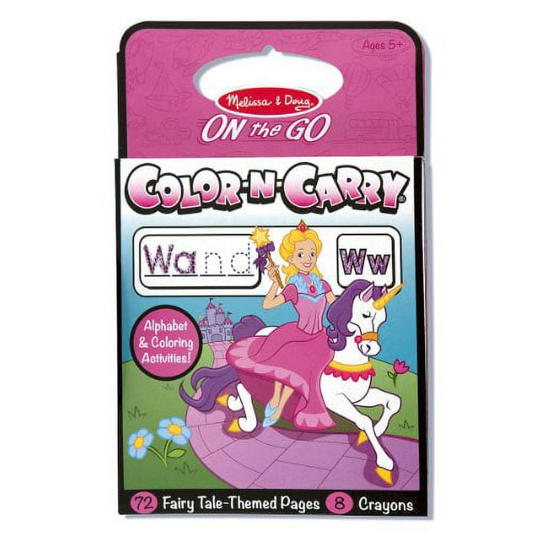 Fairytale Letters Color n Carry Book Fairytale Letters Color n Carry Book