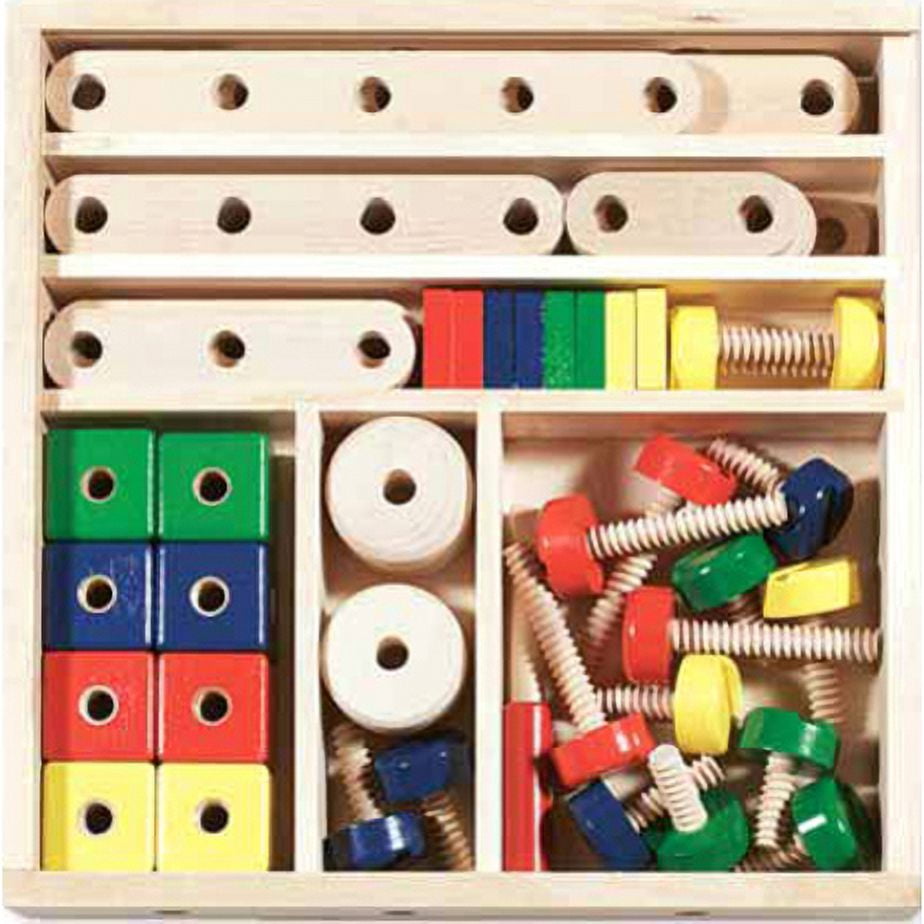 Melissa Doug Construction Set In A Box Walmart