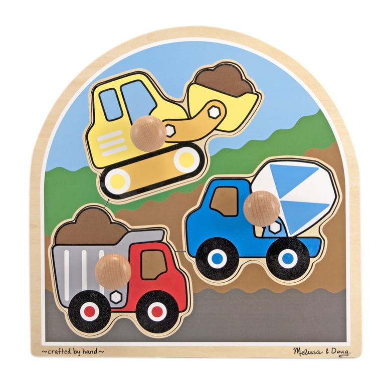 Construction knob puzzle Construction knob puzzle