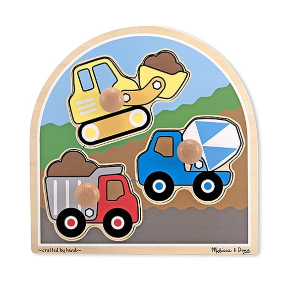 Melissa & Doug Junbo Knob Puzzle AST 2