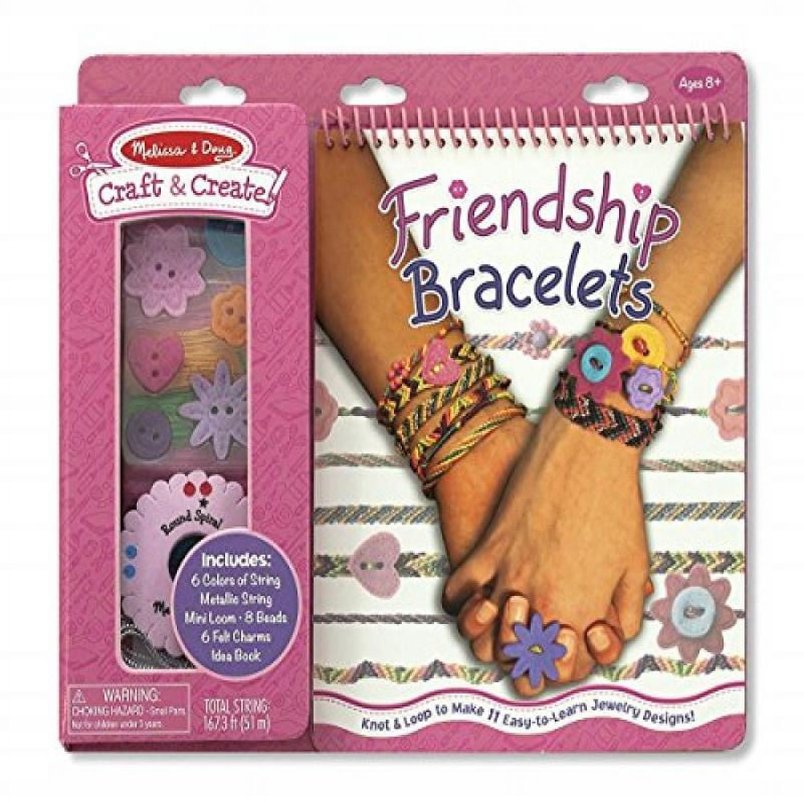 Friendship Bracelet Making Kit MEGA Combo Craft Set - 7,000 Pieces