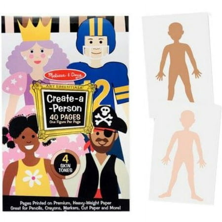 Melissa & Doug Create-a-Person Pad