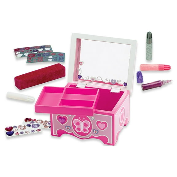 Melissa & Doug Created by Me! Jewelry Box Wooden Craft Kit