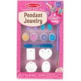 thumbnail image 1 of Melissa & Doug Decorate-Your-Own Pendant Jewelry Craft Kit (Makes 4 Necklaces), 1 of 3