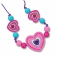 thumbnail image 1 of Decorate-Your-Own Wooden Heart Bead Set, 1 of 3