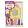 Melissa & Doug DecorateYourOwn Wooden Princess Mirror Craft Kit