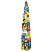 Melissa & Doug Deluxe 10-Piece Alphabet Nesting and Stacking Blocks - FSC Certified