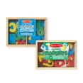 thumbnail image 1 of Melissa & Doug Deluxe Magnetic Letters and Numbers Set With 89 Wooden Magnets, 1 of 10