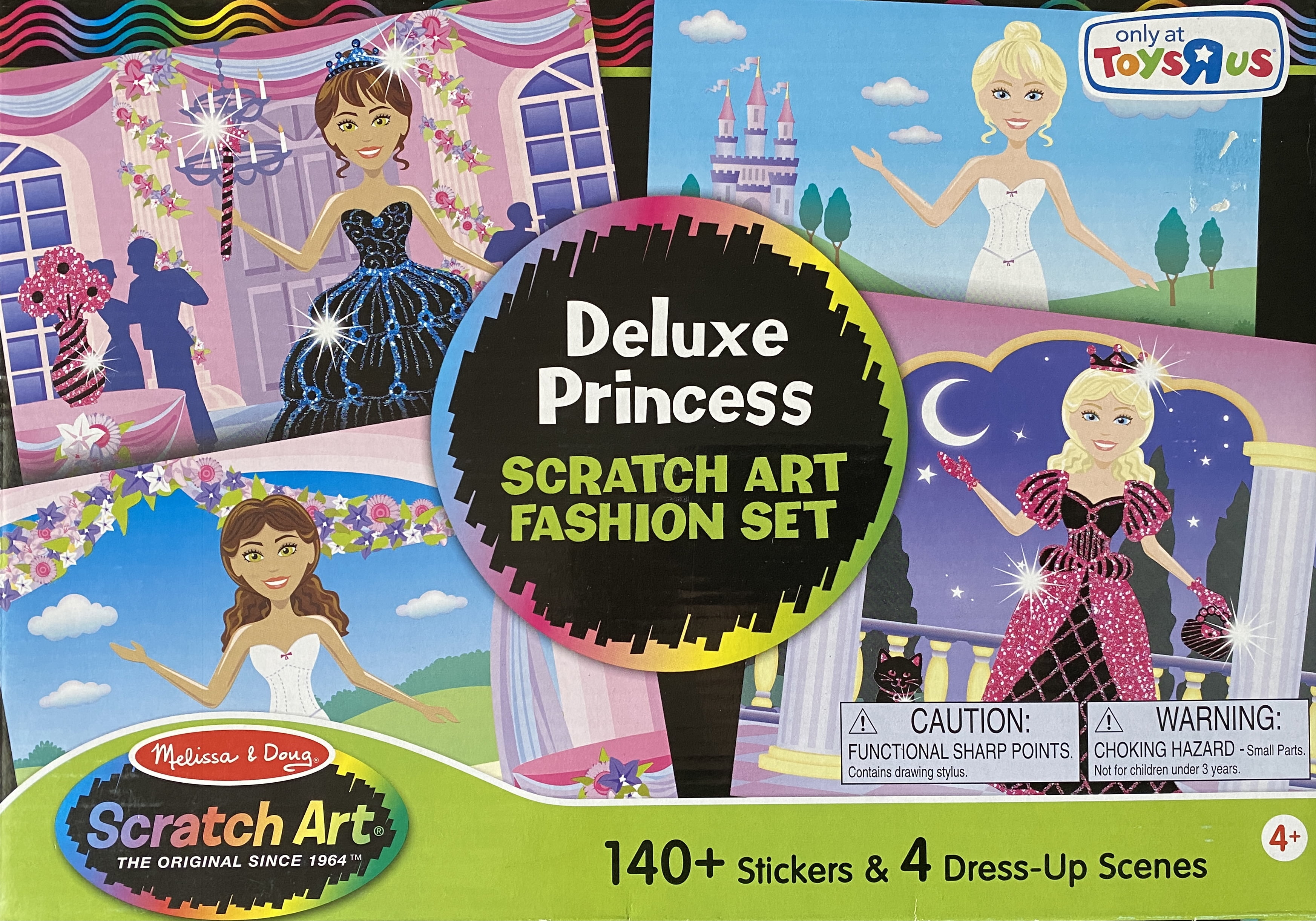 Deluxe Princess Scratch Art Set Deluxe Princess Scratch Art Set