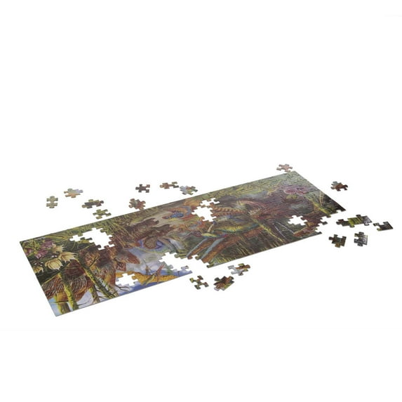 Melissa & Doug Dinosaur World Jumbo Jigsaw Floor Puzzle (200 pcs, over 4 feet long)