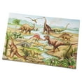 thumbnail image 1 of Melissa & Doug Dinosaurs Floor Puzzle - 48 Pieces (2 Feet x 3 Feet Assembled) - FSC Certified, 1 of 10