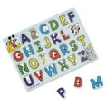 thumbnail image 1 of Melissa & Doug Disney Classics Alphabet Wooden Peg Puzzle (26 pcs), 1 of 9