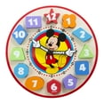 thumbnail image 1 of Melissa & Doug Disney Mickey Mouse Wooden Shape Sorting Clock, 1 of 4