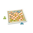 thumbnail image 1 of Melissa & Doug Double-Sided Wooden Backgammon & Checkers Board Game (33 Game Pieces, 17.5” W x 17.5” L x 1.5” D), 1 of 7