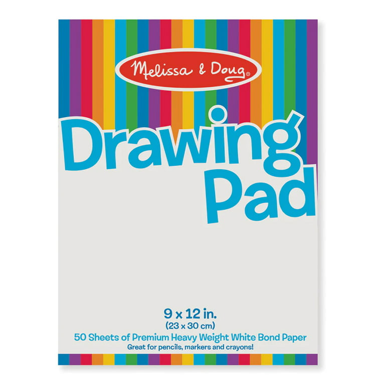 Melissa & Doug Mini Sketch Pad of Paper (6 x 9 inches) - 50 Sheets
