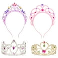 thumbnail image 1 of Melissa & Doug Dress-Up Tiaras for Kids Costume Role Play (4 Pcs), 1 of 10