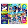 thumbnail image 1 of Melissa & Doug Easy-to-See 3-D Reusable Sticker Pad, Fashions, 1 of 3