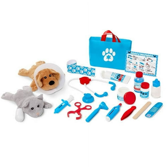 Melissa & Doug® Examine & Treat Pet Vet Play Set