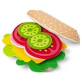thumbnail image 1 of Melissa & Doug Felt Food Sandwich Play Food Set - 33 Pieces, 1 of 10
