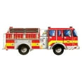 thumbnail image 1 of Melissa & Doug Fire Truck Jumbo Jigsaw Floor Puzzle (24 pcs, 4 feet long) - FSC Certified, 1 of 10