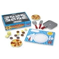 thumbnail image 1 of Melissa & Doug Flip and Serve Pancake Set (19 pcs) - Wooden Breakfast Play Food, 1 of 10