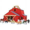 thumbnail image 1 of Melissa & Doug Fold and Go Wooden Barn With 7 Animal Play Figures, 1 of 5