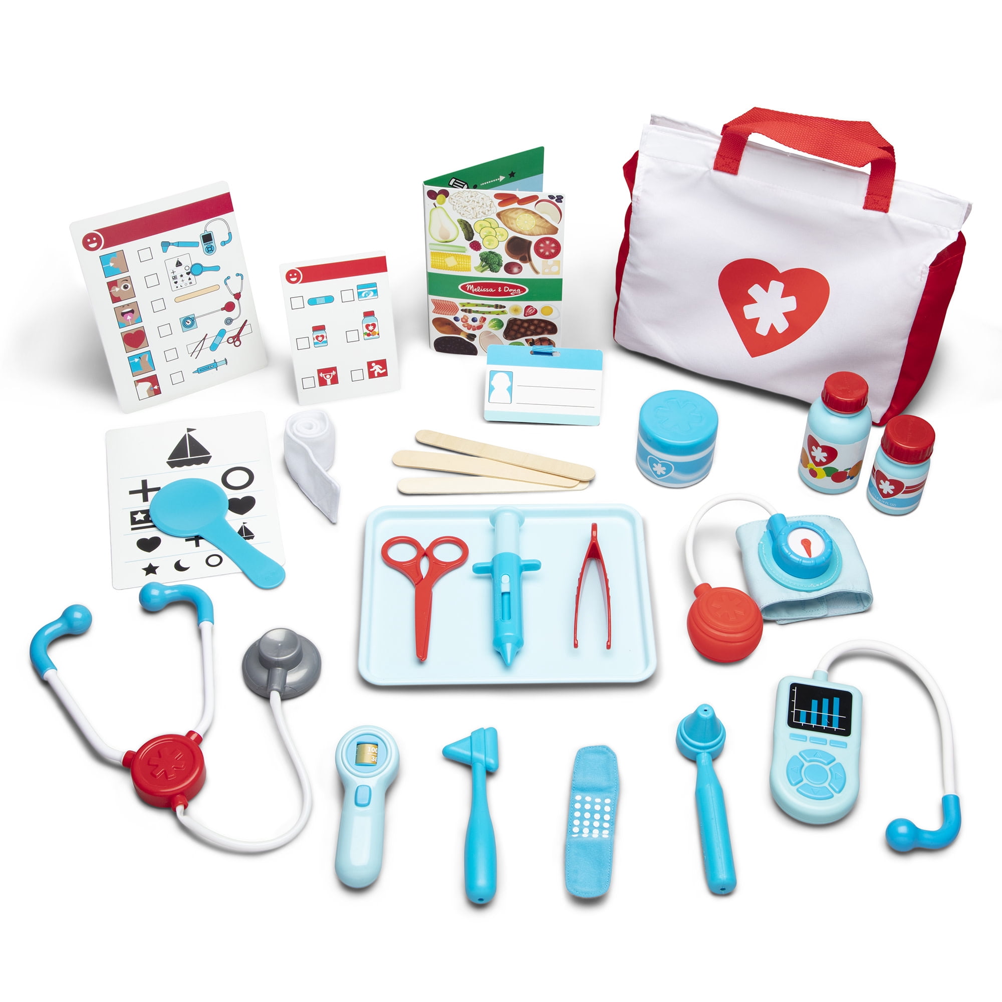 Free Shipping! Melissa & Doug Get Well Doctor's Kit Play Set, 25