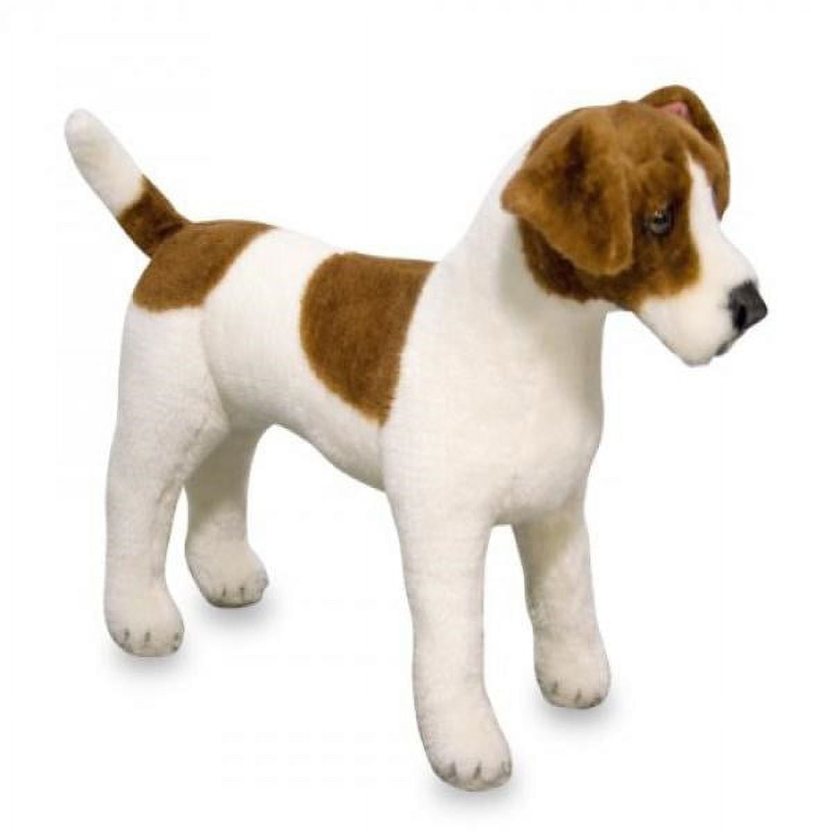 Melissa & Doug Giant Jack Russell Terrier - Lifelike Stuffed