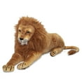 thumbnail image 1 of Melissa & Doug Giant Lion - Lifelike Stuffed Animal (over 6 feet long), 1 of 10