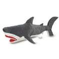 thumbnail image 1 of Melissa & Doug Giant Shark - Lifelike Stuffed Animal (over 3 feet long), 1 of 10
