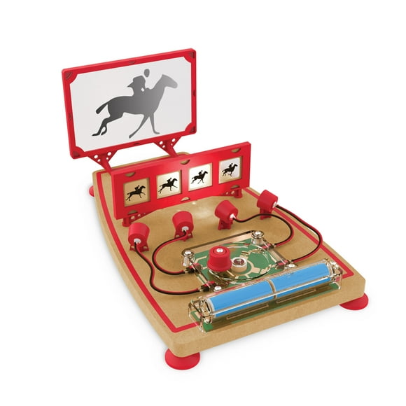 Melissa & Doug Innovation Academy Movie Projector Wooden Build-and-Play Mini Movie Theater