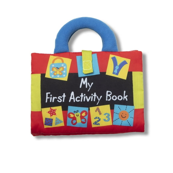 Melissa & Doug Ks Kids My First Activity Book 8-Page Soft Book for Babies and Toddlers