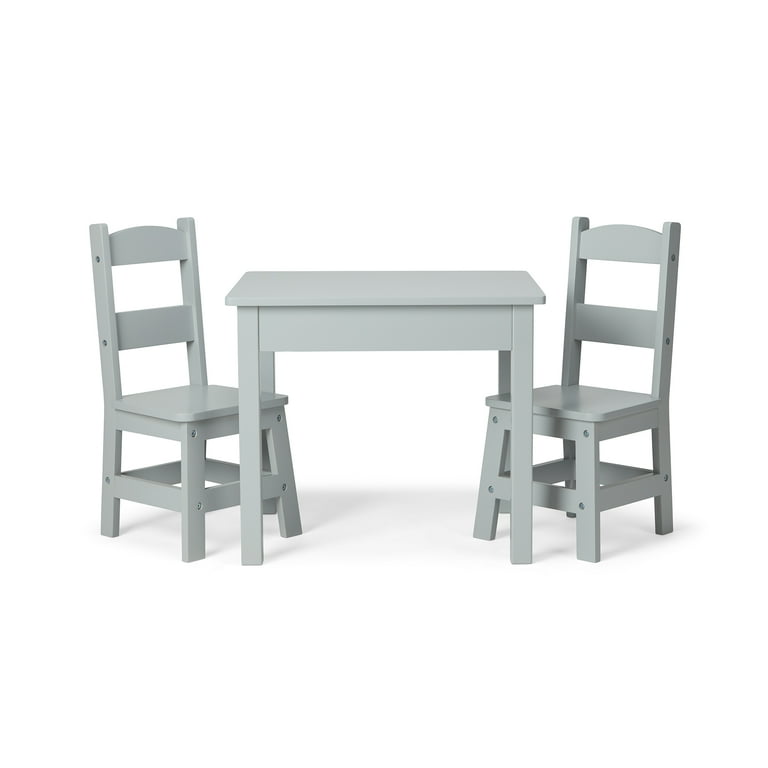 Melissa & doug discount wooden table chairs set