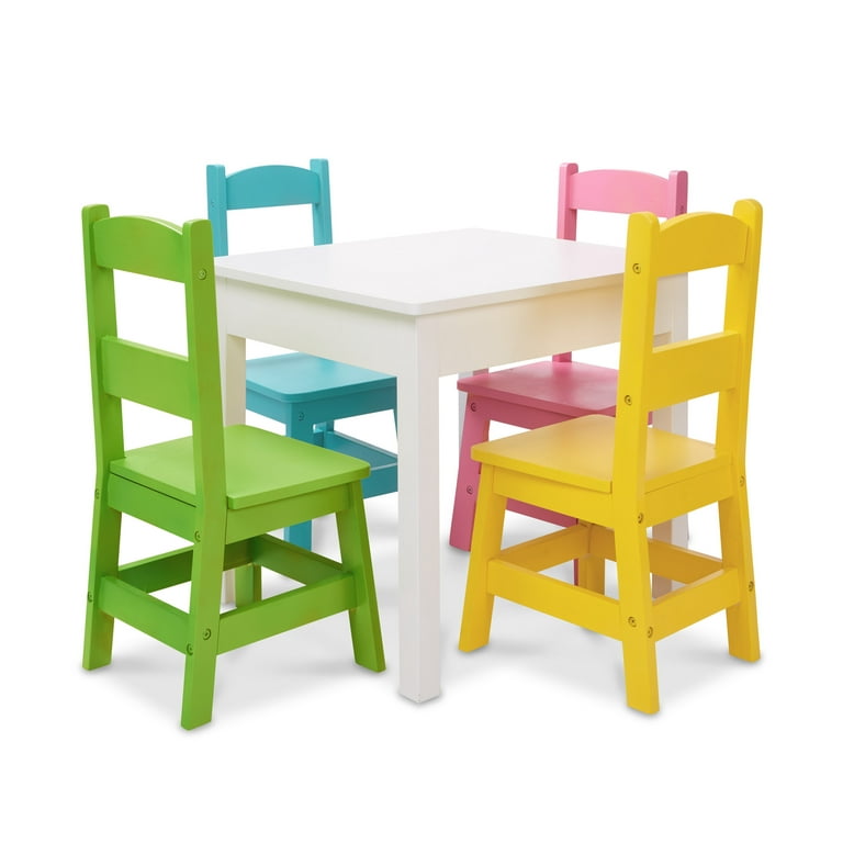Melissa and doug table and 4 chairs deals