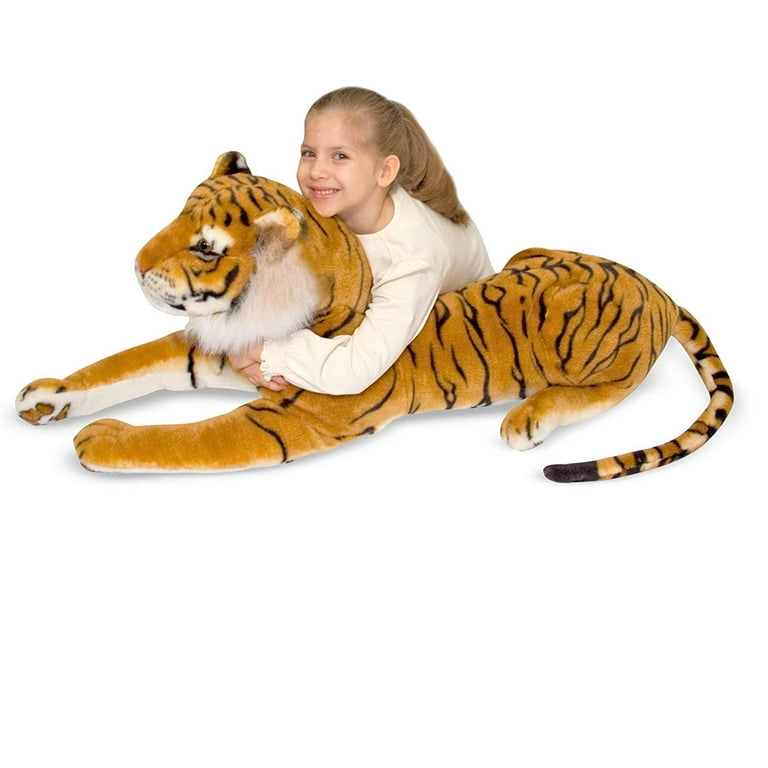 Melissa Doug Large Stuffed Tiger