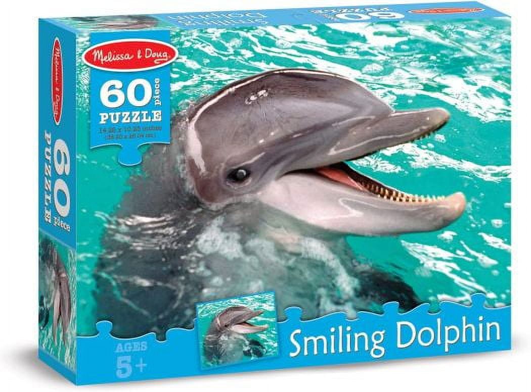 Melissa & Doug Laughing Dolphin Jigsaw Puzzle (60 pcs) - Walmart.com