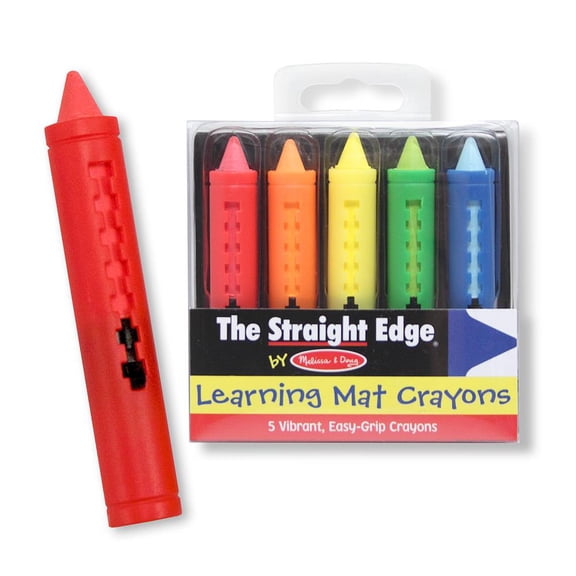 Melissa & Doug Learning Mat Color Crayons