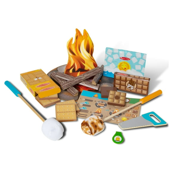 Melissa & Doug Let's Explore Campfire S'Mores Play Set