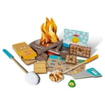 Melissa & Doug Let's Explore Campfire S'Mores Play Set Play Campfire Sets for Kids Ages 3+