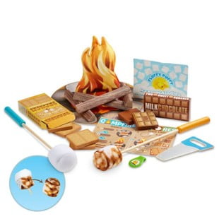 Melissa & Doug Let's Explore Campfire S'Mores Play Set