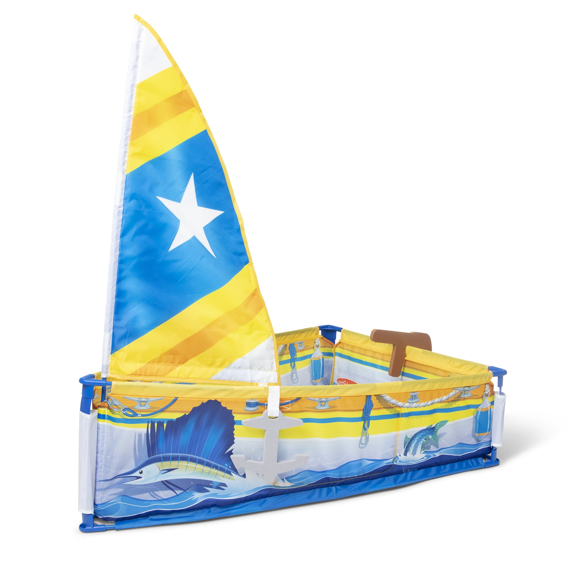 Melissa & Doug Lets Explore Sailboat Play Set