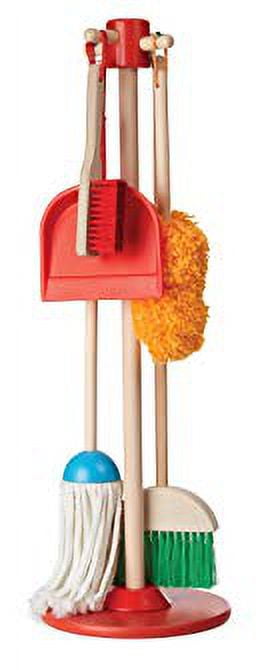 Melissa & Doug Let's Play House Dust! Sweep! Mop! 6 Piece Pretend