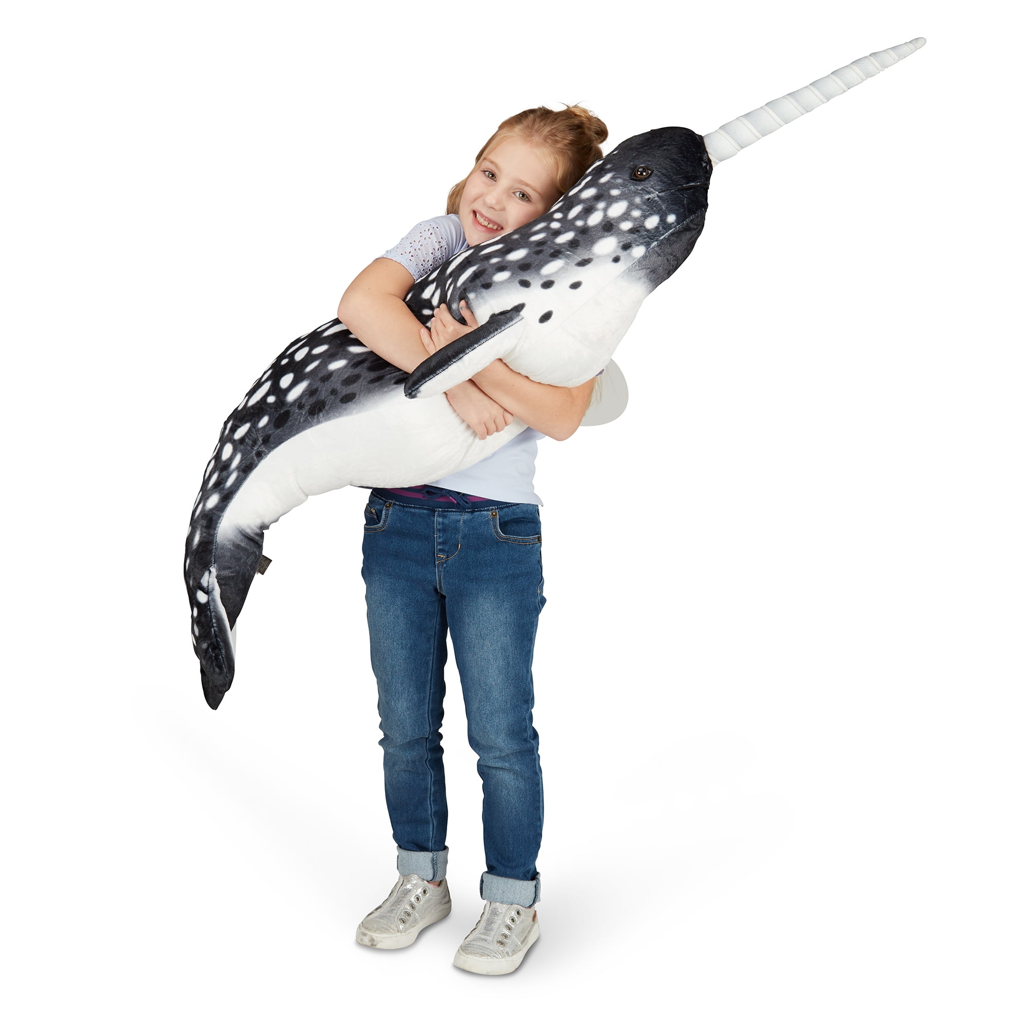 Giant on sale stuffed narwhal
