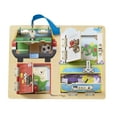 thumbnail image 1 of Melissa & Doug Locks and Latches Board Wooden Educational Toy, 1 of 10