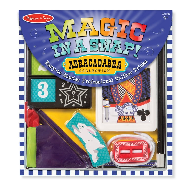 Melissa & Doug Magic in a Snap! Abracadabra Collection Magic