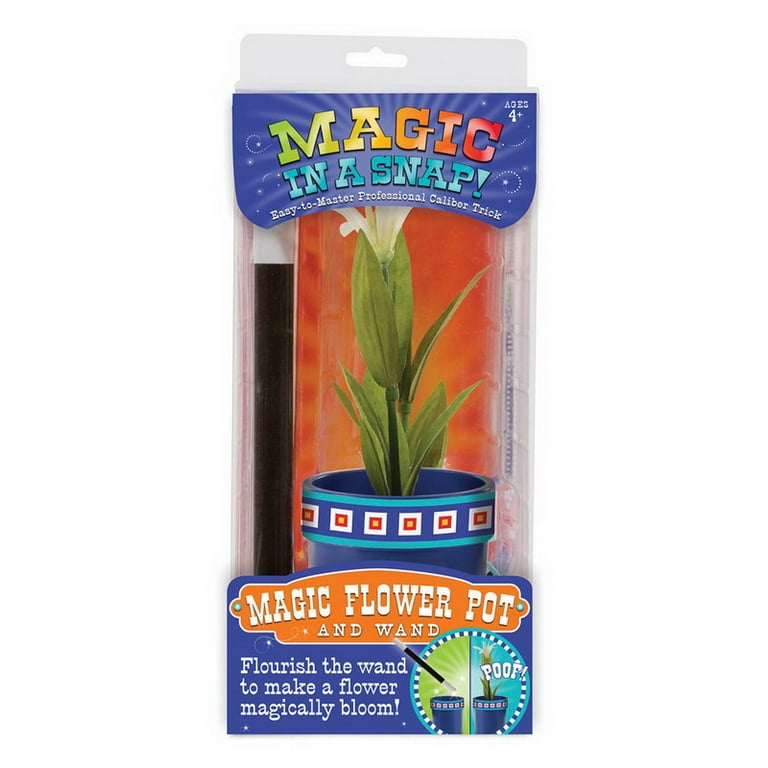 Melissa & Doug Magic in a Snap Magic Flower Pot and Wand - Walmart.com