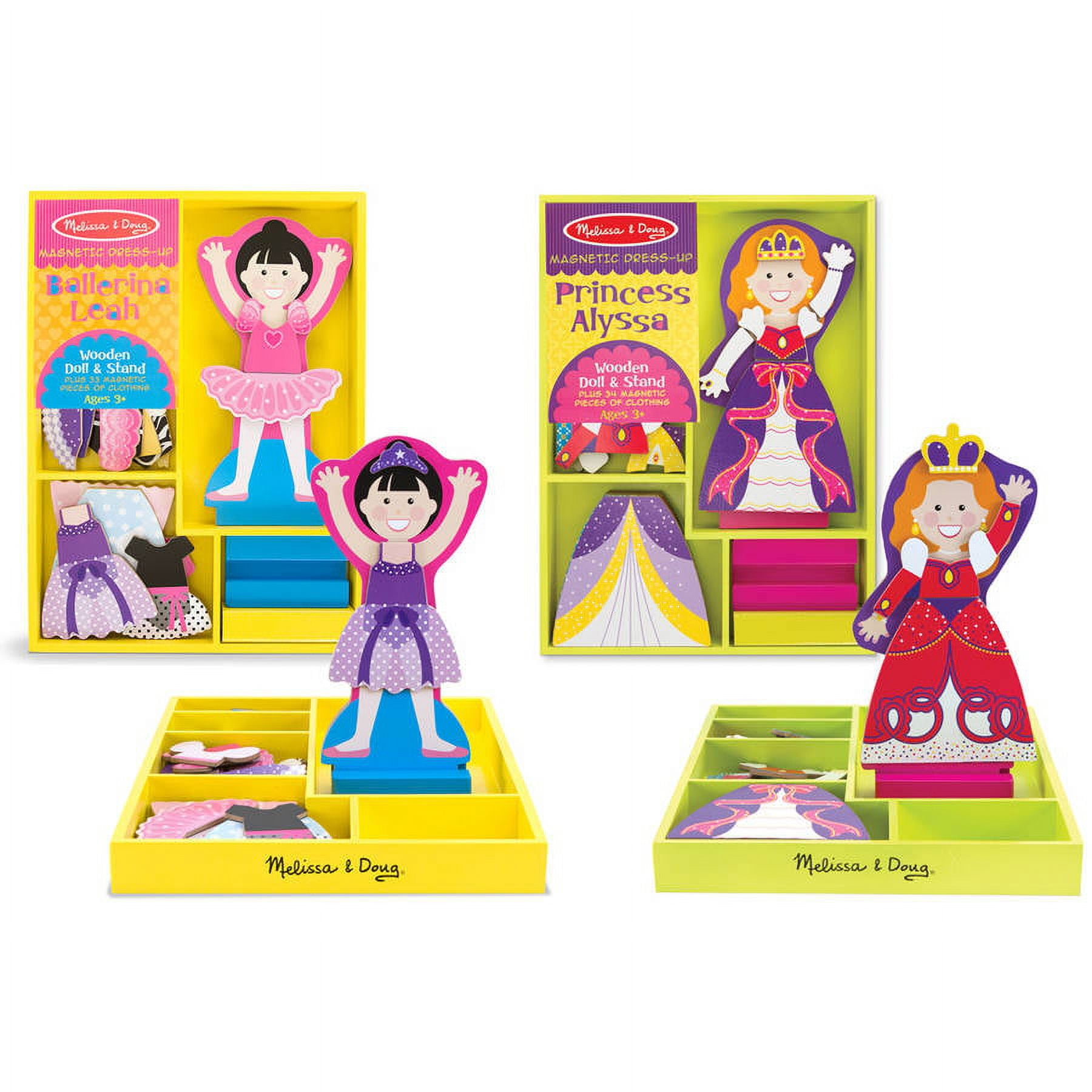 Melissa & Doug DressUp Bundle, Princess Alyssa and Ballerina