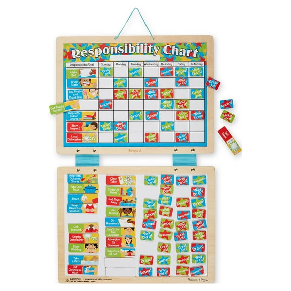 Melissa & Doug Magnetic Responsibility Chart