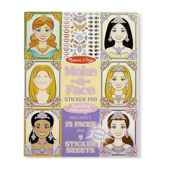 Melissa & Doug Make-a-Face Princesses Kit